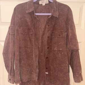 Women’s Brown Shacket